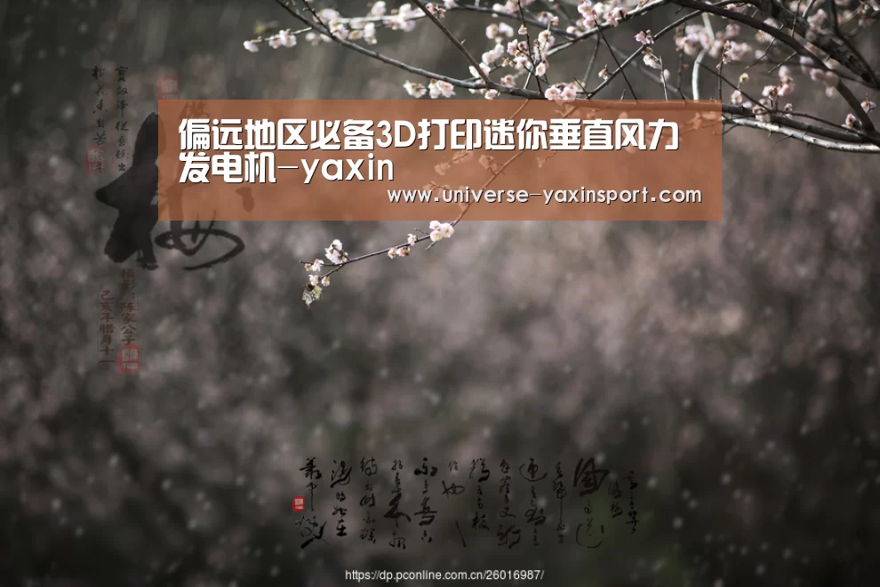 偏远地区必备3D打印迷你垂直风力发电机-yaxin(图3) 亚新体育